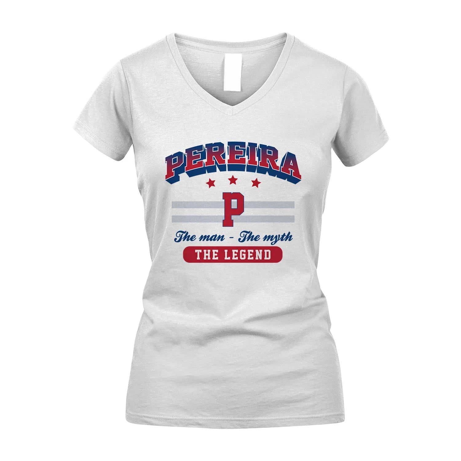 The Man The Myth The Legend With Your Name Shirt PEREIRA M1-35
