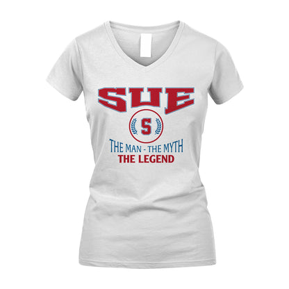 The Man The Myth The Legend Jet Style Shirt SUE M1-9