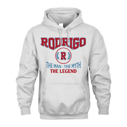 The Man The Myth The Legend Jet Style Shirt RODRIGO M1-9