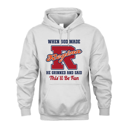 God Made Your Name Custom Shirt REGINA M1-16