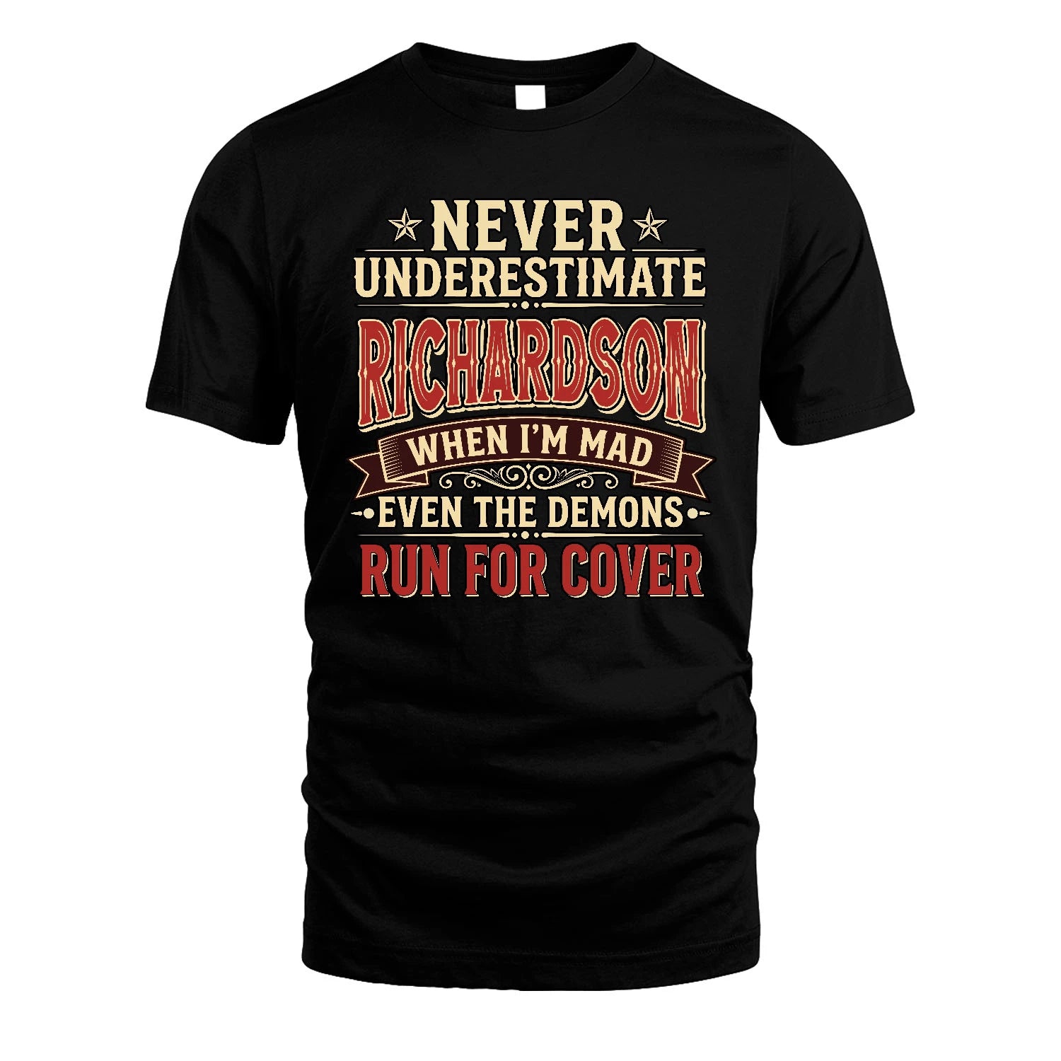 Never Underestimate When I'm Mad Shirt RICHARDSON M1-4
