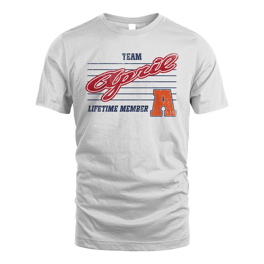 Team Your Name Lifetime Member Vintage Shirt APRIL M1-24