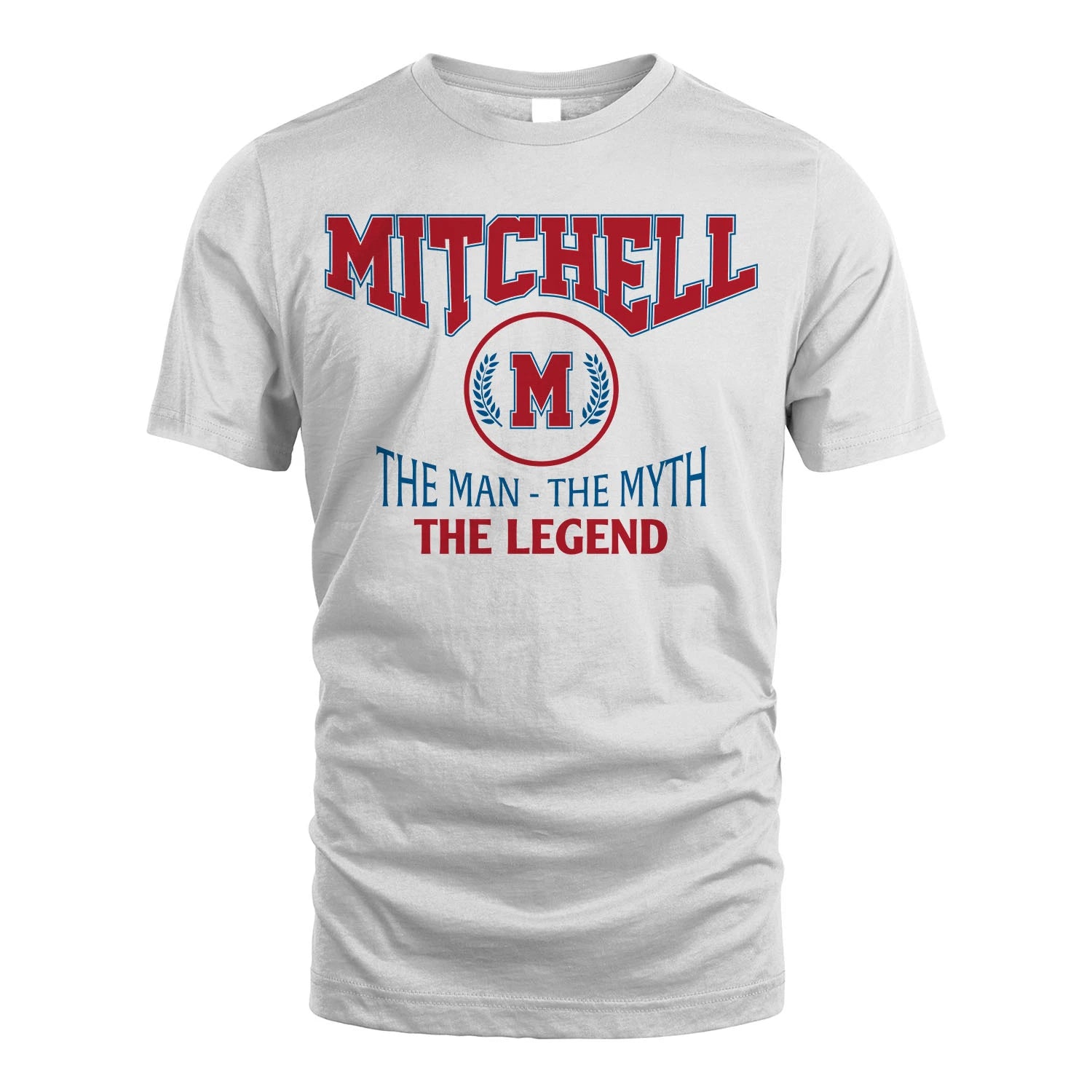 The Man The Myth The Legend Jet Style Shirt MITCHELL M1-9