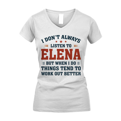 I Don't Always Listen To... ELENA M1-2