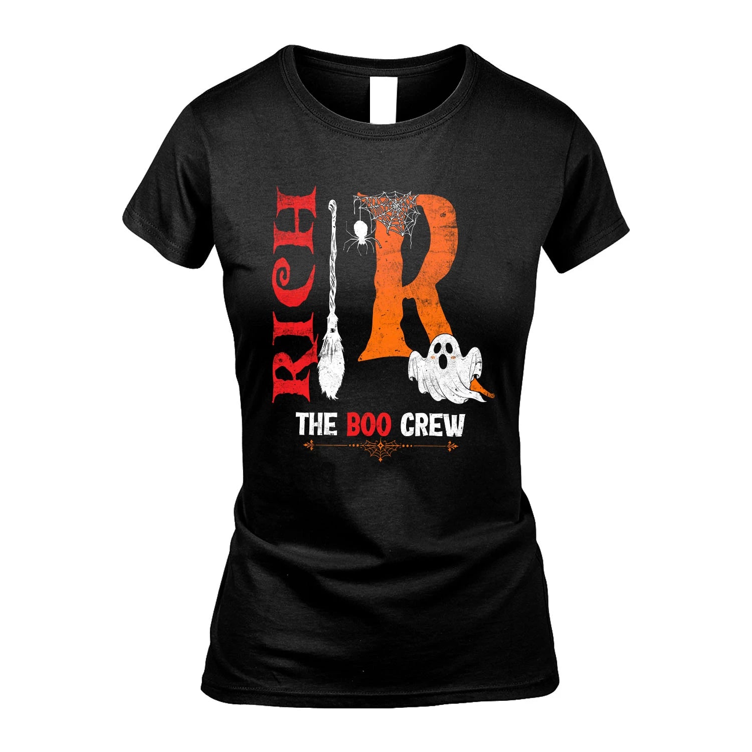 The Boo Crew Halloween With Your Name Shirt RICH M1-23