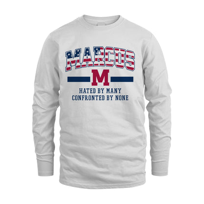 Hated By Many Confronted By None America Shirt MARCUS M1-10