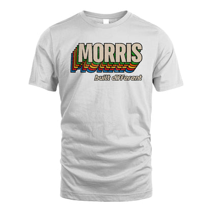 Your Name Built Different Retro Shirt MORRIS M1-26