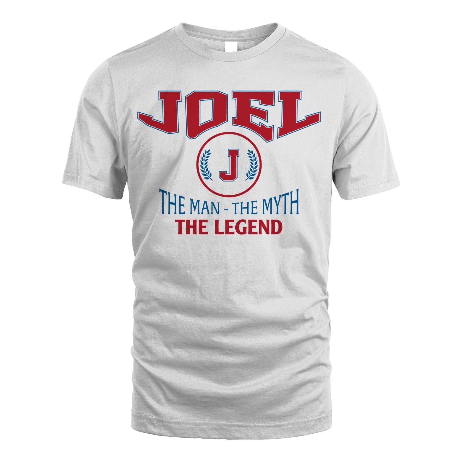 The Man The Myth The Legend Jet Style Shirt JOEL M1-9