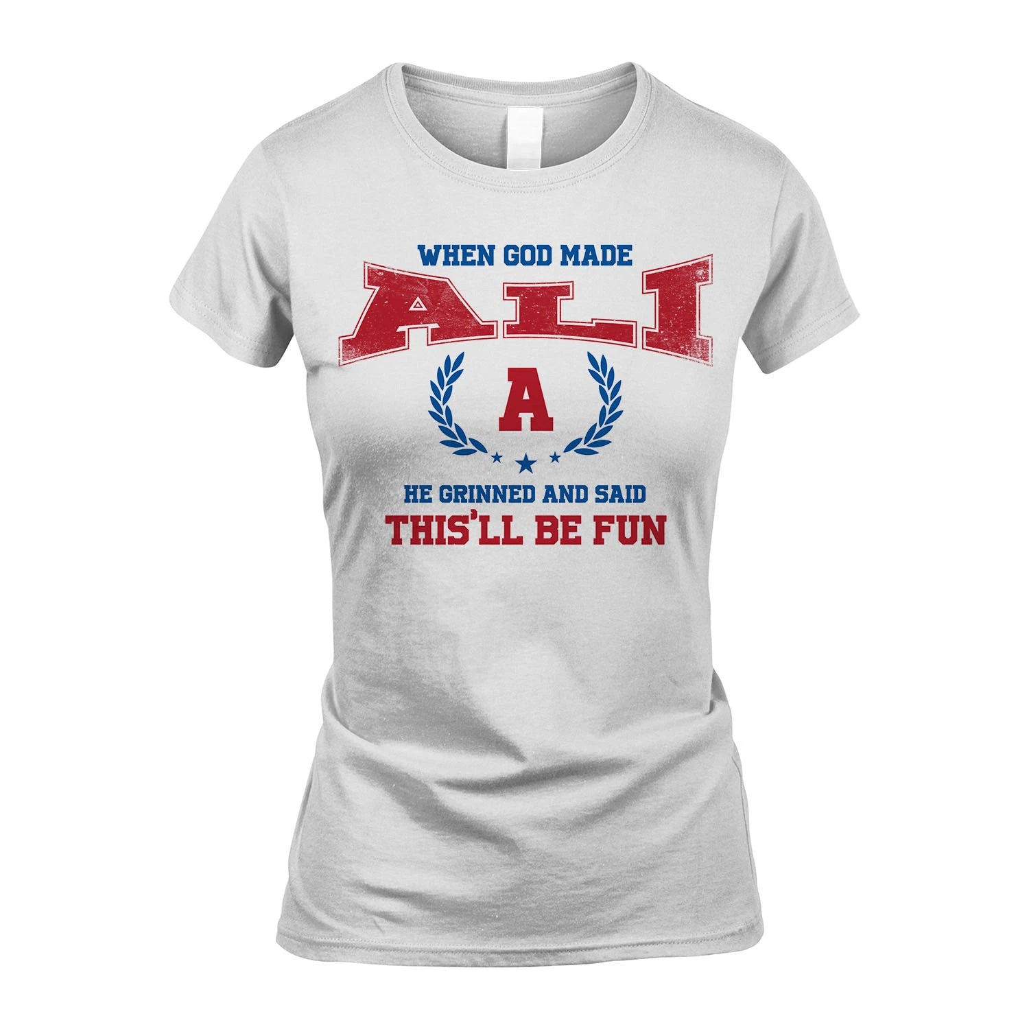 When God Made He Grinned And Said This'll Be Fun Shirt ALI M1-12