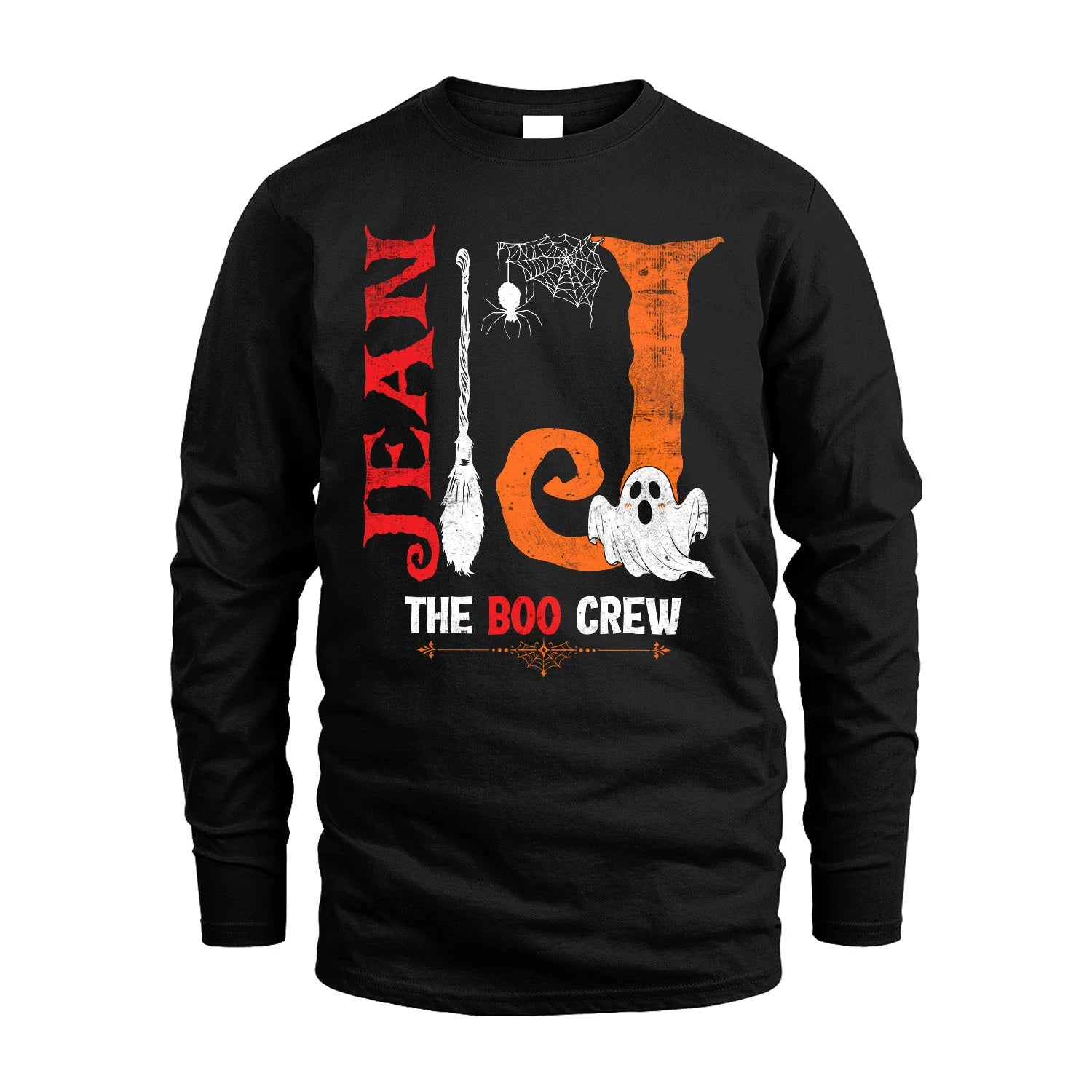 The Boo Crew Halloween With Your Name Shirt JEAN M1-23