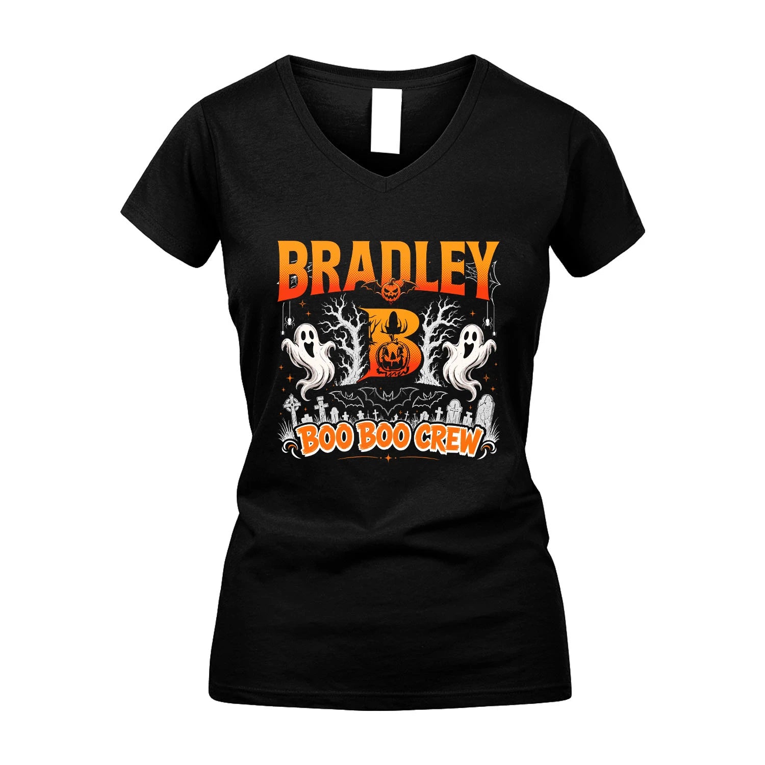 Boo Boo Crew Halloween Custom Name Shirt BRADLEY M1-28
