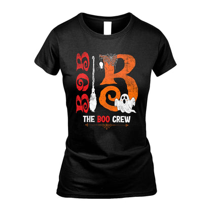 The Boo Crew Halloween With Your Name Shirt BOB M1-23