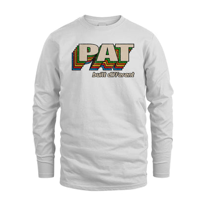 Your Name Built Different Retro Shirt PAT M1-26