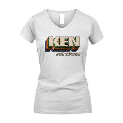 Your Name Built Different Retro Shirt KEN M1-26