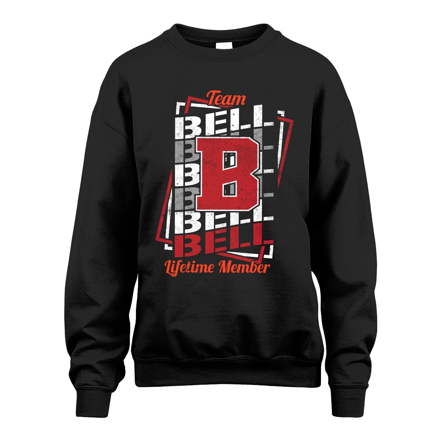 Team Your Name Lifetime Member Sporty Shirt BELL M1-25