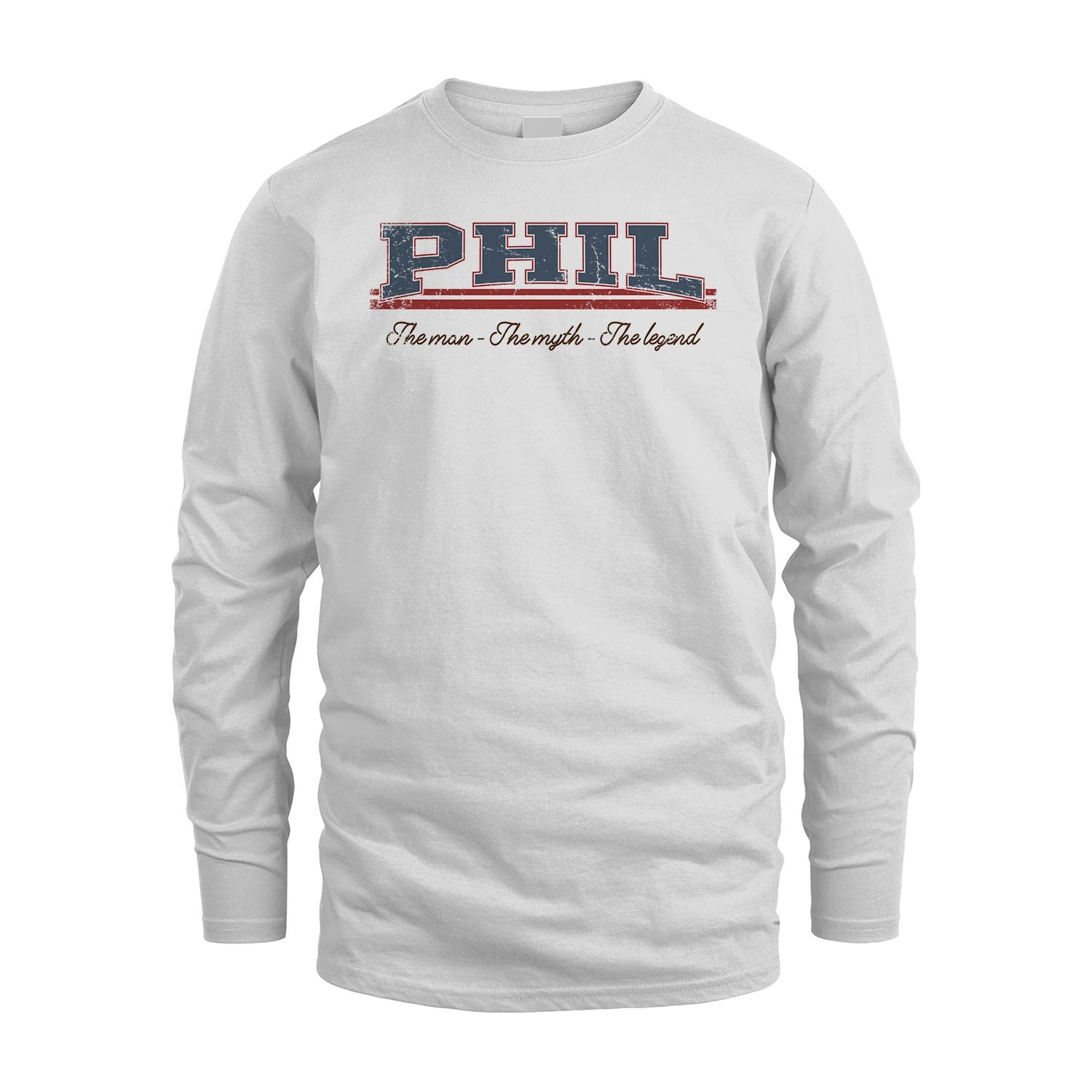 The Man The Myth The Legend Vintage Shirt PHIL M1-6