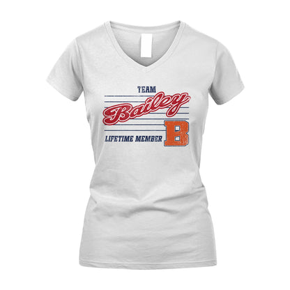 Team Your Name Lifetime Member Vintage Shirt BAILEY M1-24