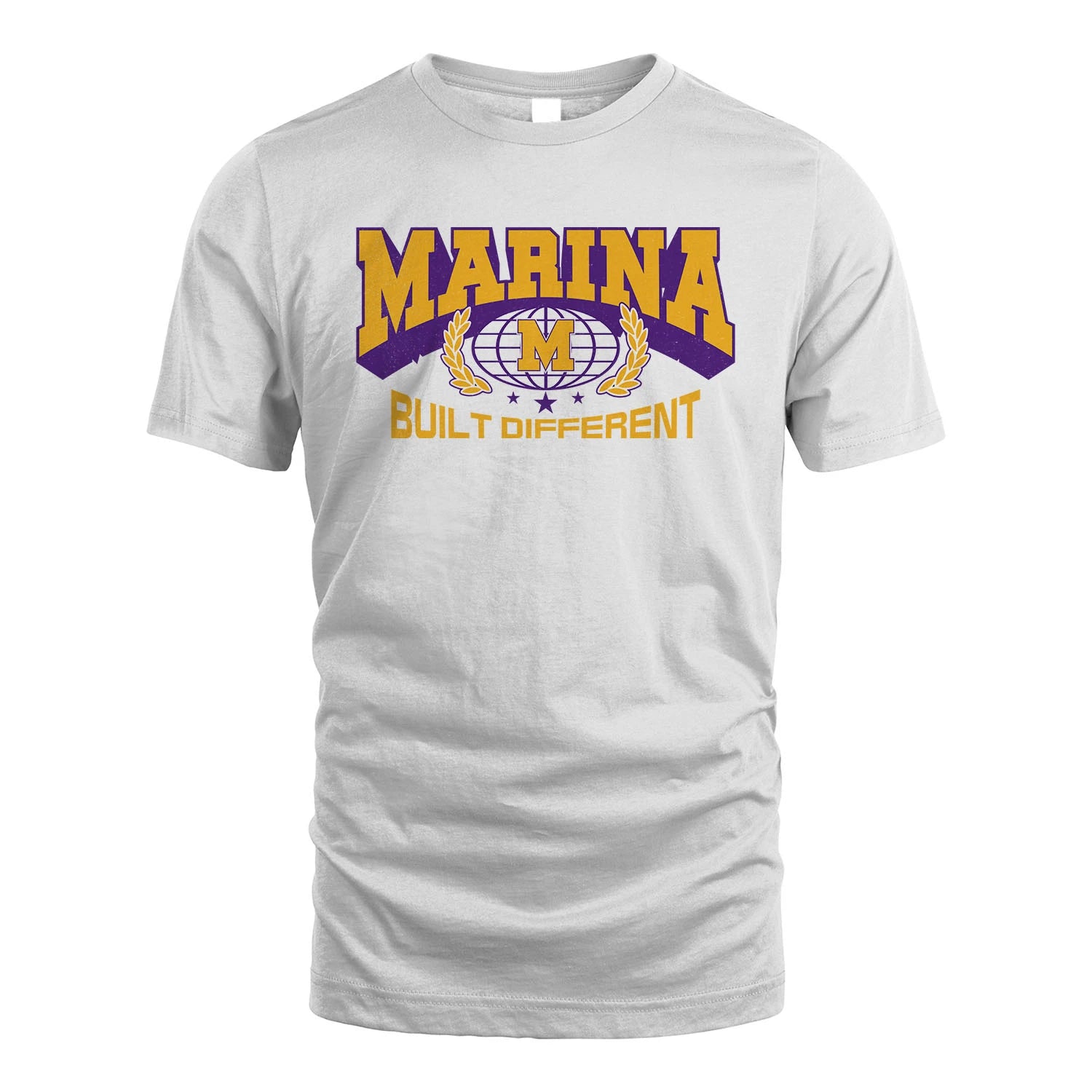 Your Name Built Different Sporty Shirt MARINA M1-32
