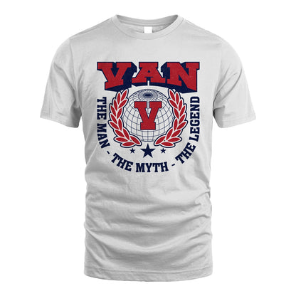 The Man The Myth The Legend Logo Shirt VAN M1-30