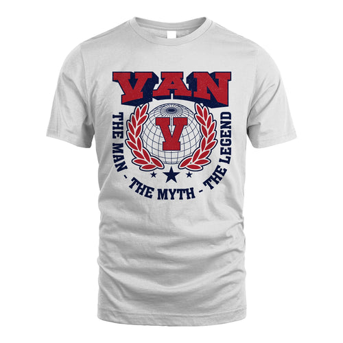 The Man The Myth The Legend Logo Shirt VAN M1-30