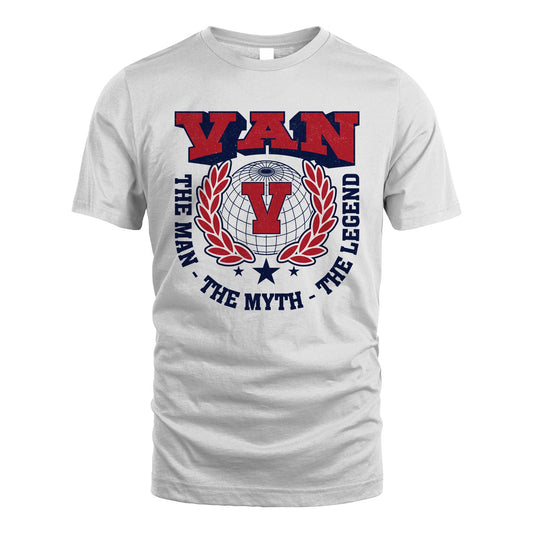 The Man The Myth The Legend Logo Shirt VAN M1-30