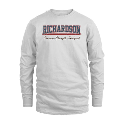The Man The Myth The Legend Vintage Shirt RICHARDSON M1-6