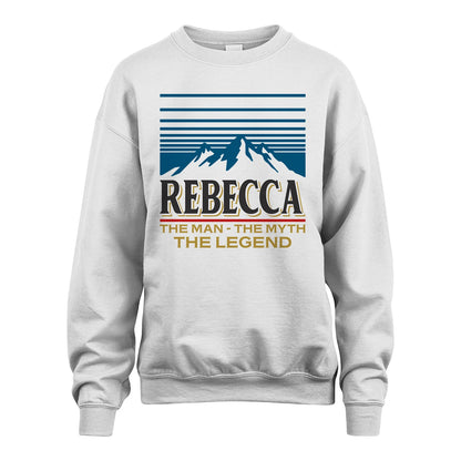 The Man The Myth The Legend Vintage Mountain Shirt REBECCA M1-19