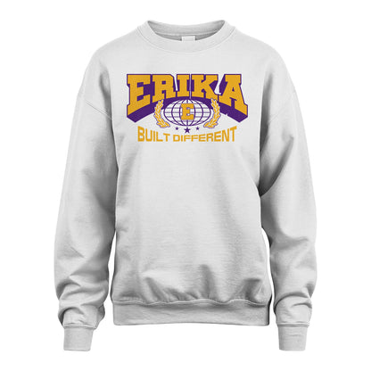 Your Name Built Different Sporty Shirt ERIKA M1-32