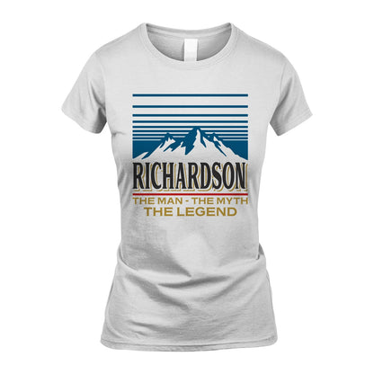 The Man The Myth The Legend Vintage Mountain Shirt RICHARDSON M1-19