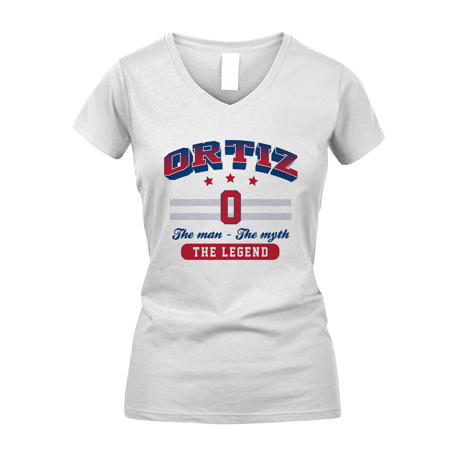 The Man The Myth The Legend With Your Name Shirt ORTIZ M1-35