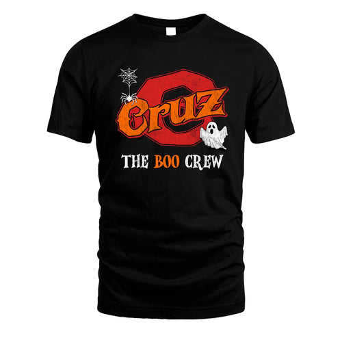 The Boo Crew Halloween Custom Name Shirt CRUZ M1-22