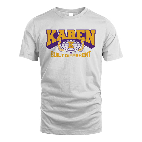 Your Name Built Different Sporty Shirt KAREN M1-32