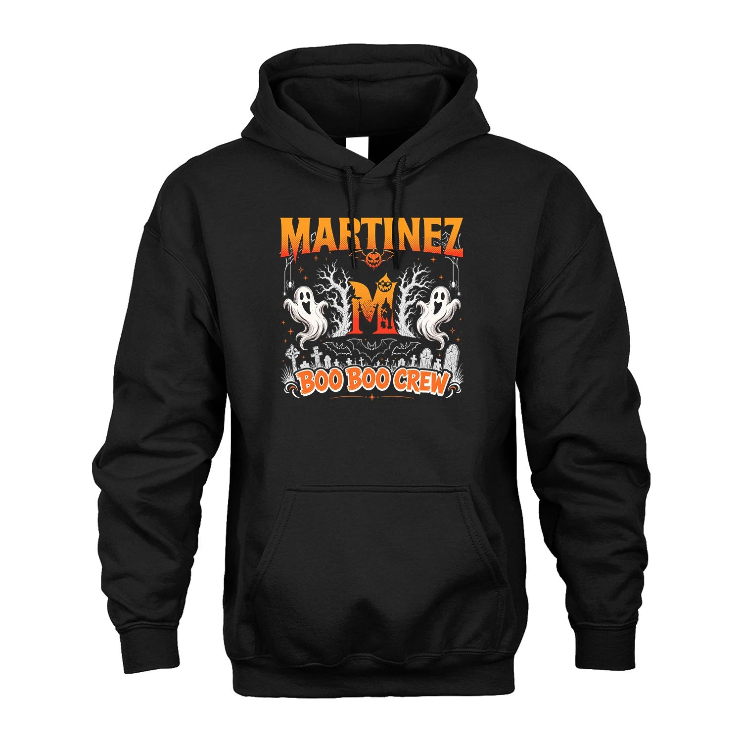 Boo Boo Crew Halloween Custom Name Shirt MARTINEZ M1-28