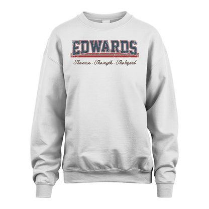 The Man The Myth The Legend Vintage Shirt EDWARDS M1-6