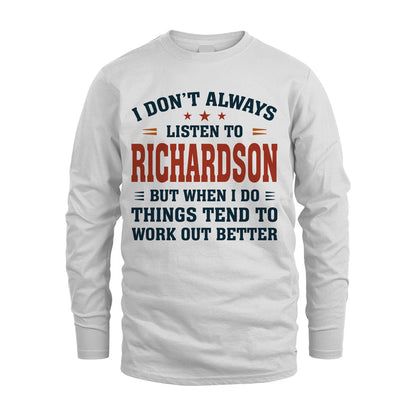 I Don't Always Listen To... RICHARDSON M1-2