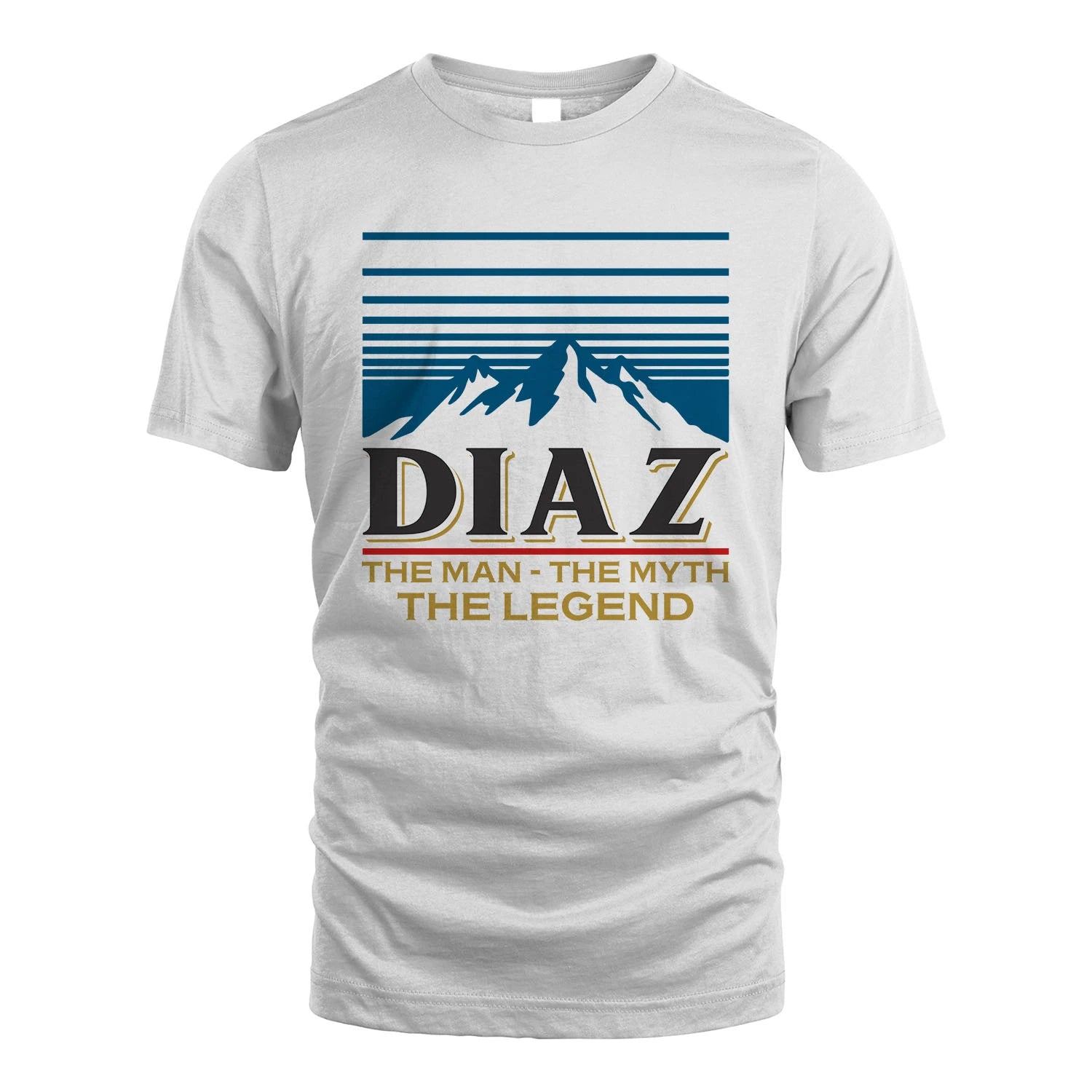 The Man The Myth The Legend Vintage Mountain Shirt DIAZ M1-19