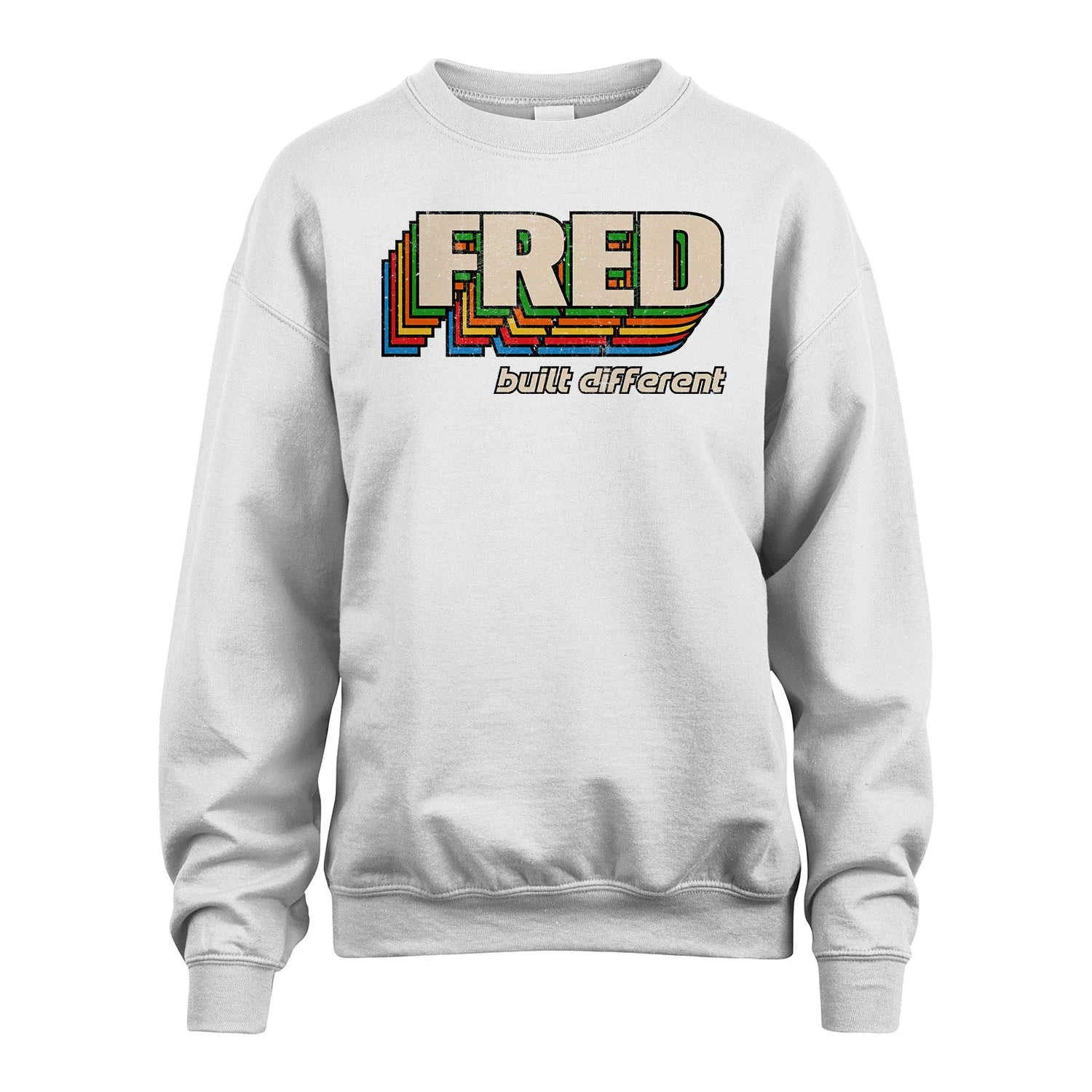 Your Name Built Different Retro Shirt FRED M1-26