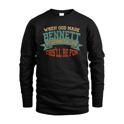 The Man The Myth The Legend Sporty Shirt BENNETT M1-15