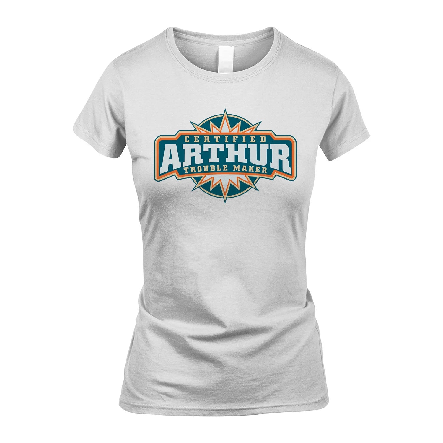 Certified Your Name Trouble Maker Shirt ARTHUR M1-36