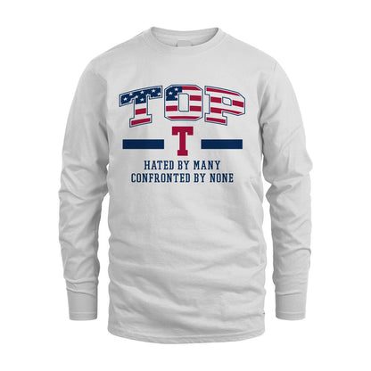 Hated By Many Confronted By None America Shirt TOP M1-10