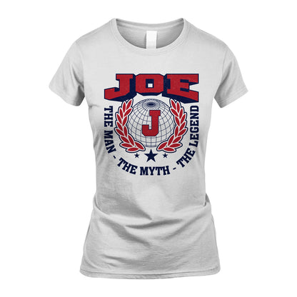 The Man The Myth The Legend Logo Shirt JOE M1-30