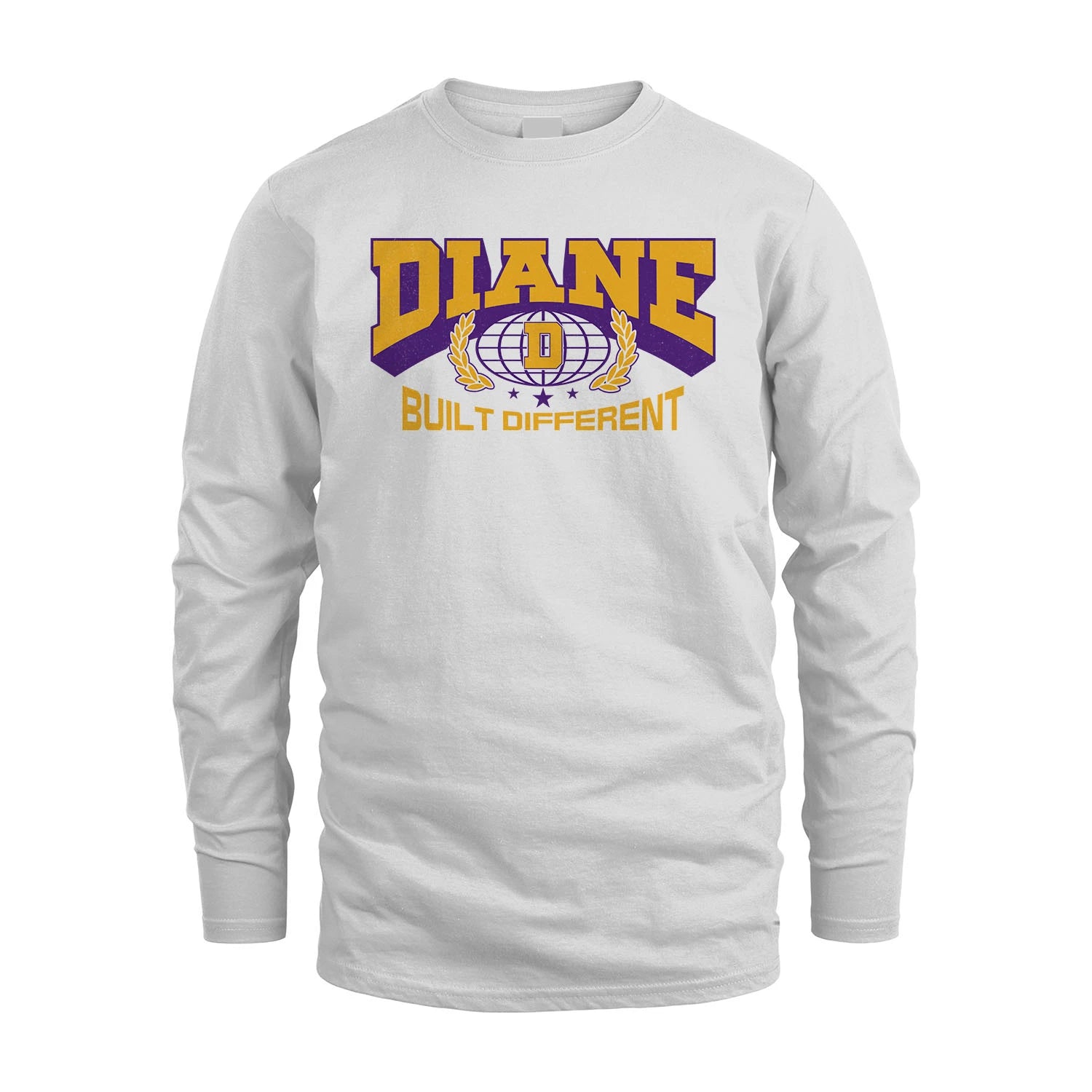 Your Name Built Different Sporty Shirt DIANE M1-32