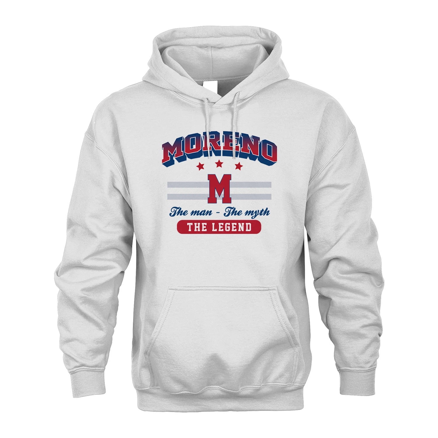The Man The Myth The Legend With Your Name Shirt MORENO M1-35