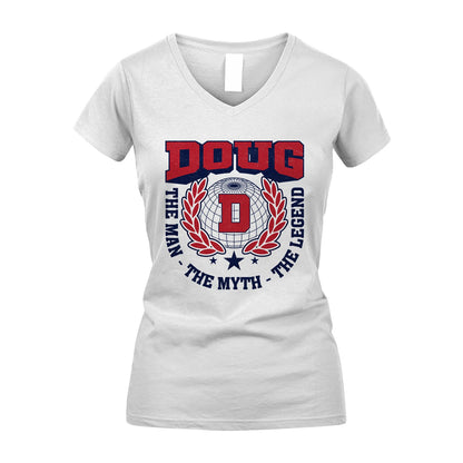 The Man The Myth The Legend Logo Shirt DOUG M1-30