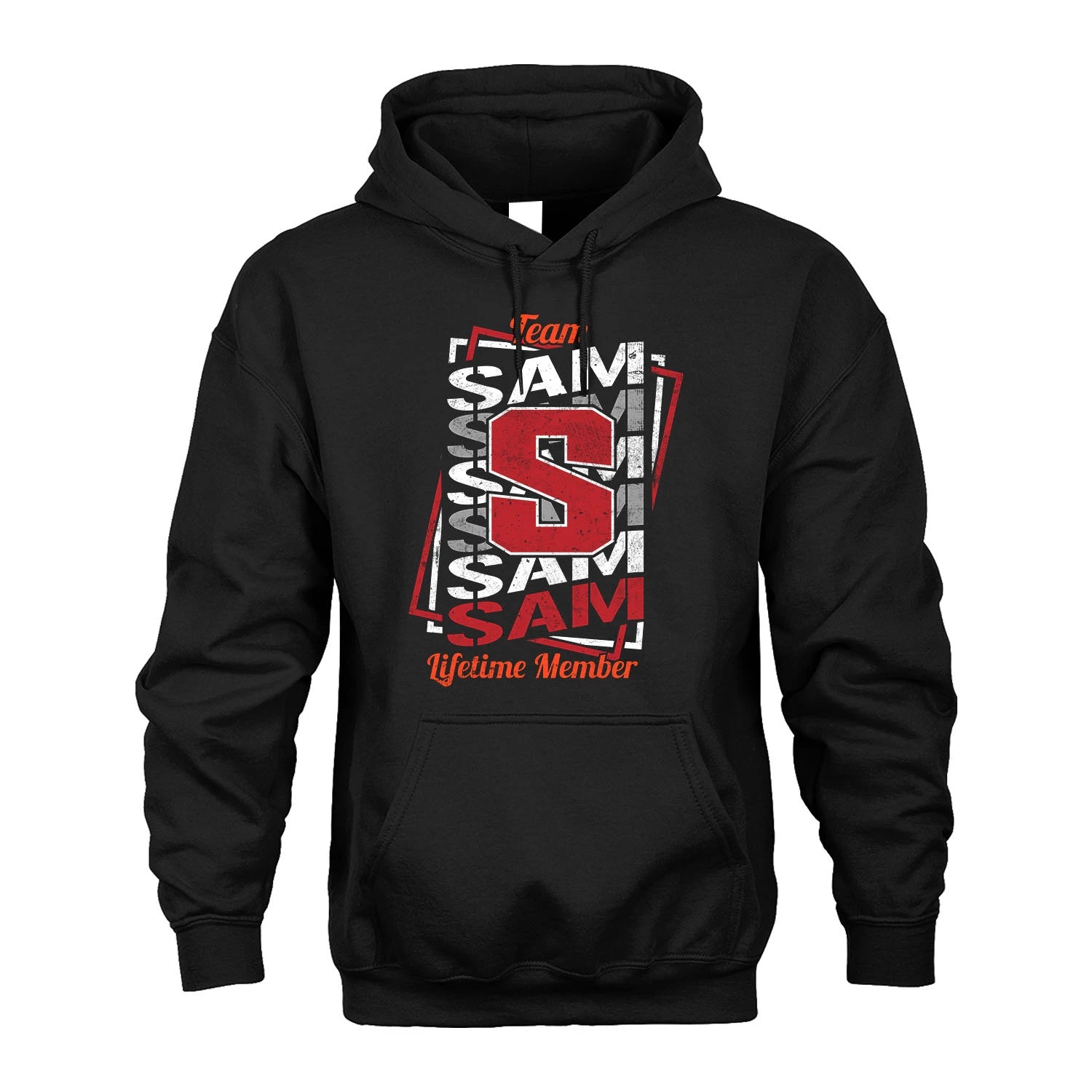 Team Your Name Lifetime Member Sporty Shirt SAM M1-25