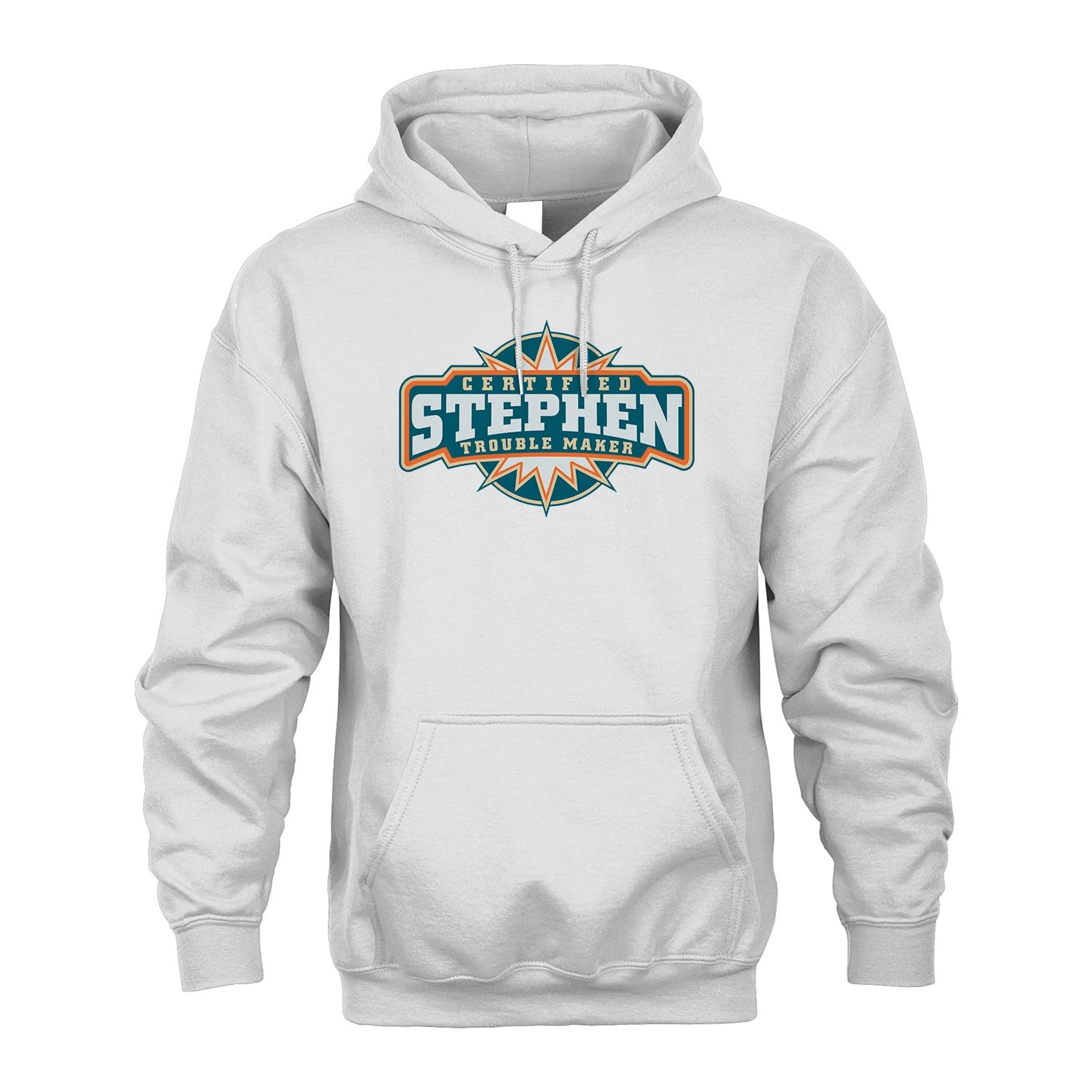 Certified Your Name Trouble Maker Shirt STEPHEN M1-36