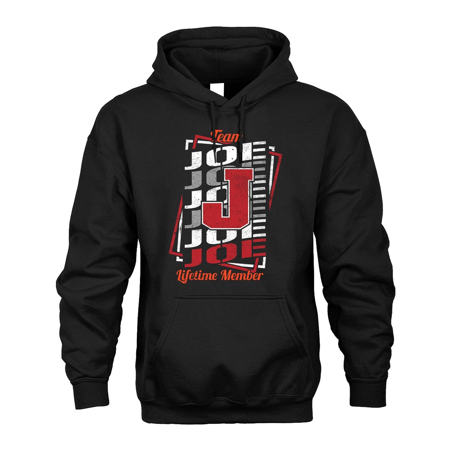 Team Your Name Lifetime Member Sporty Shirt JOE M1-25