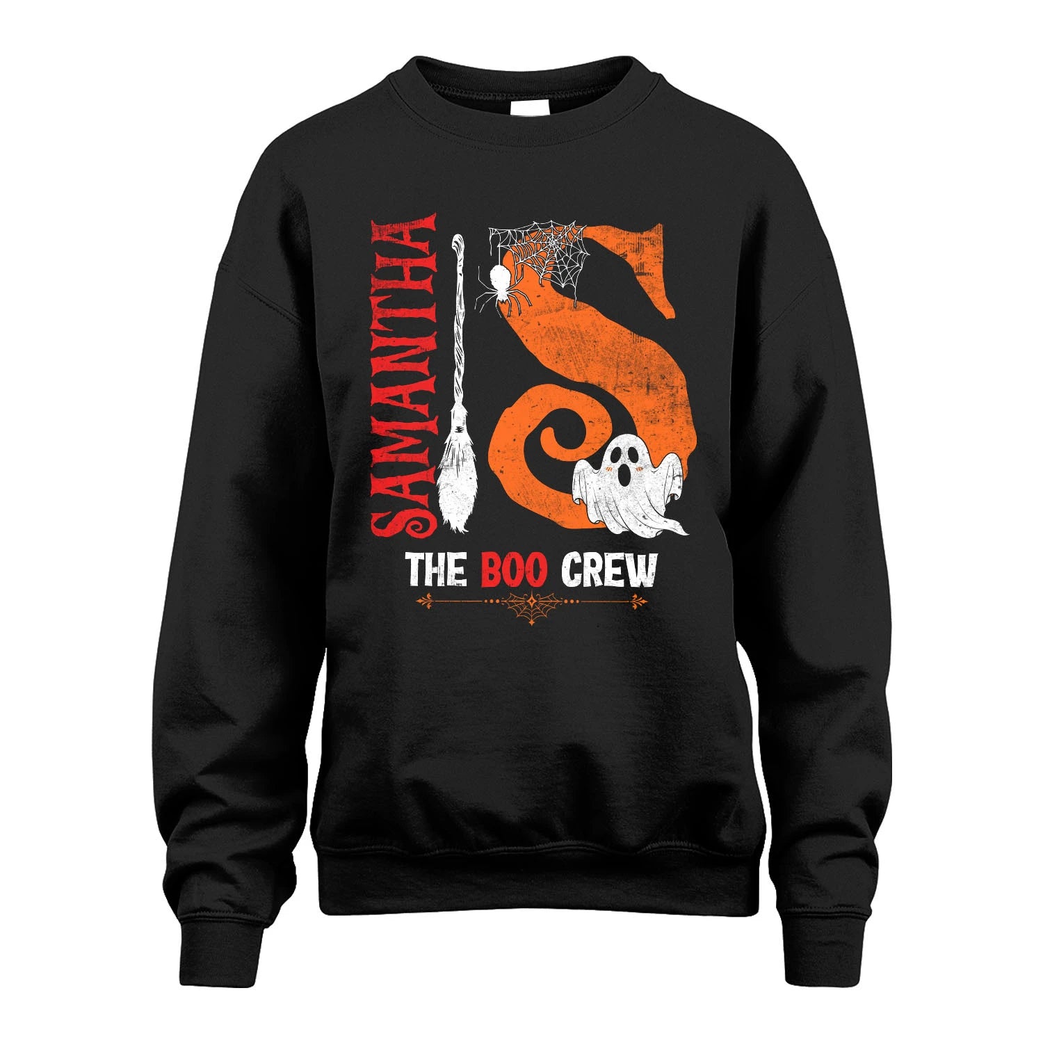 The Boo Crew Halloween With Your Name Shirt SAMANTHA M1-23