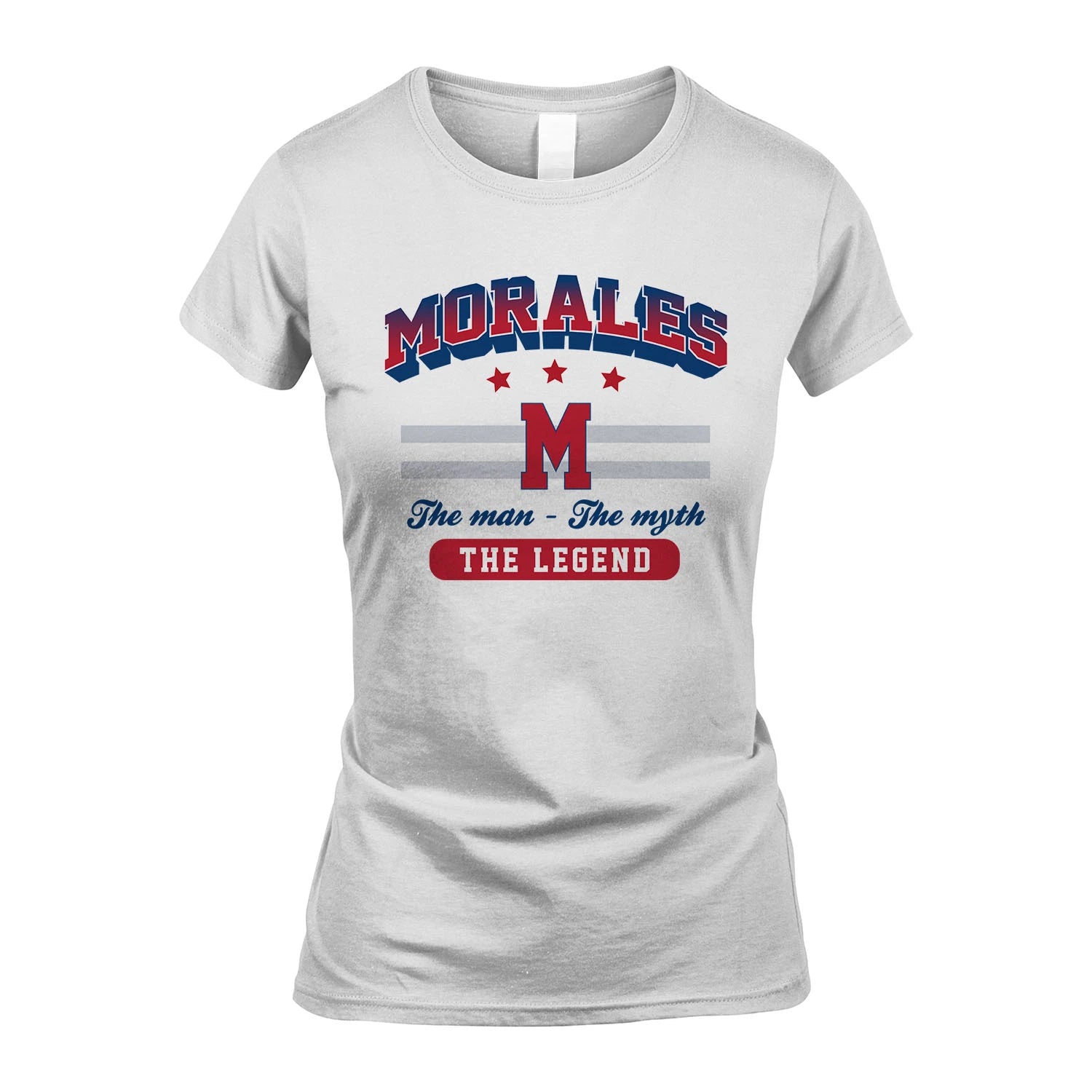 The Man The Myth The Legend With Your Name Shirt MORALES M1-35
