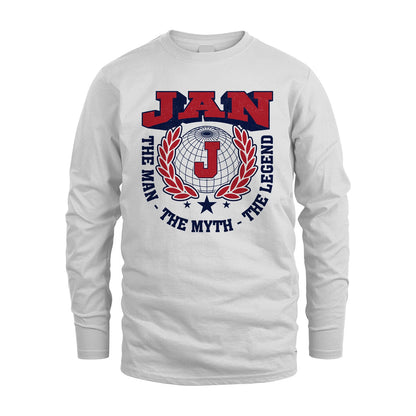The Man The Myth The Legend Logo Shirt JAN M1-30